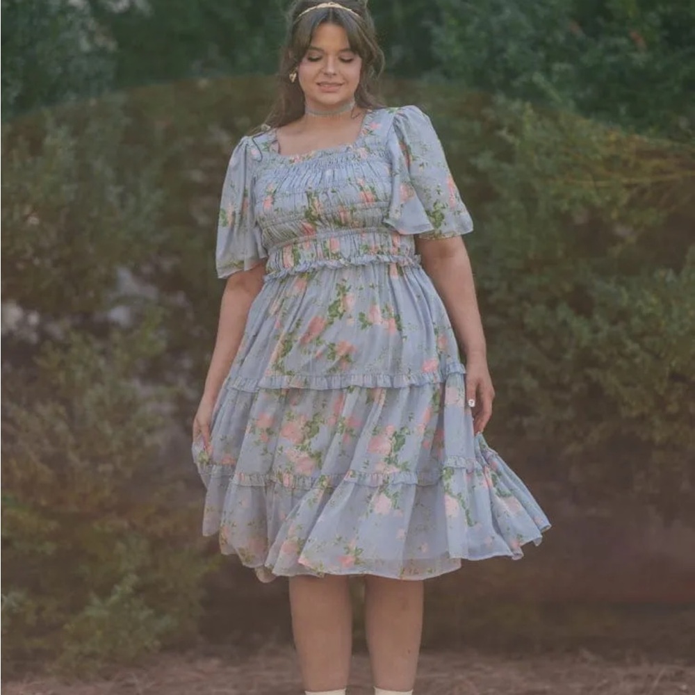 Jessakae Sienna dress in blue - size L